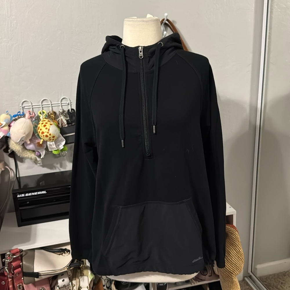 Black Eddie Bauer Half Zip